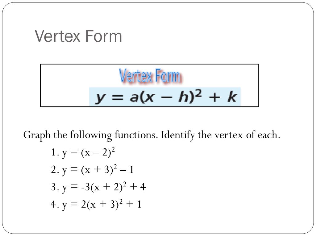 Graph y 5x2 2x 3 and find the following ppt download