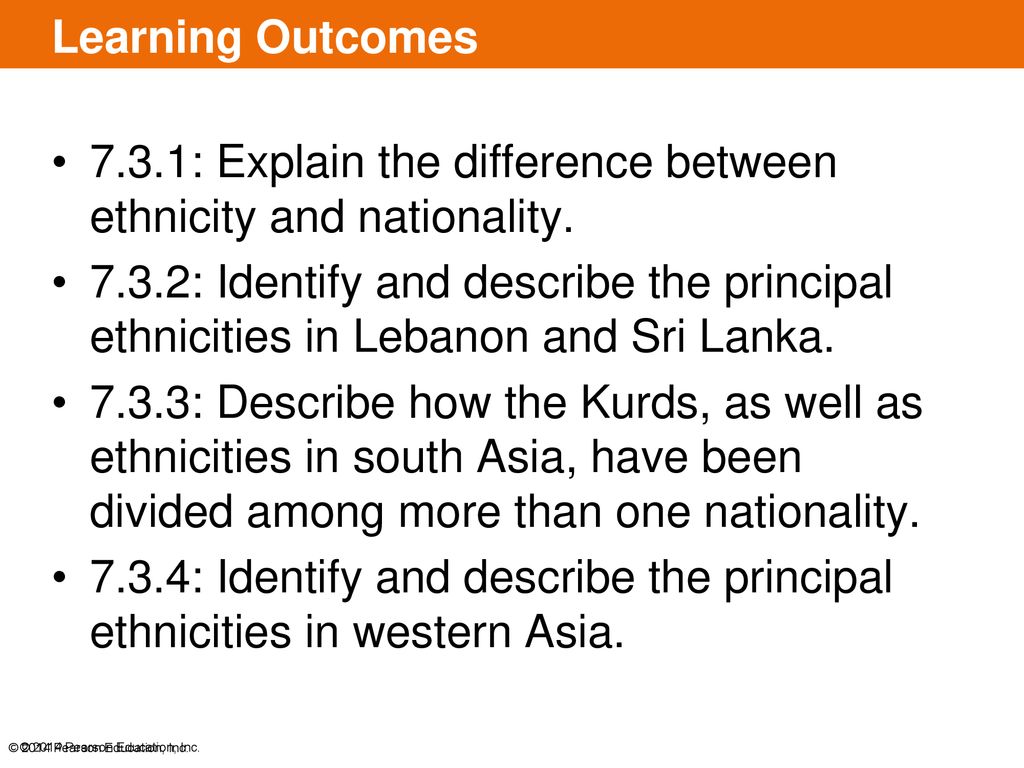 Key Issues Where are ethnicities distributed? Why do ethnicities have ...