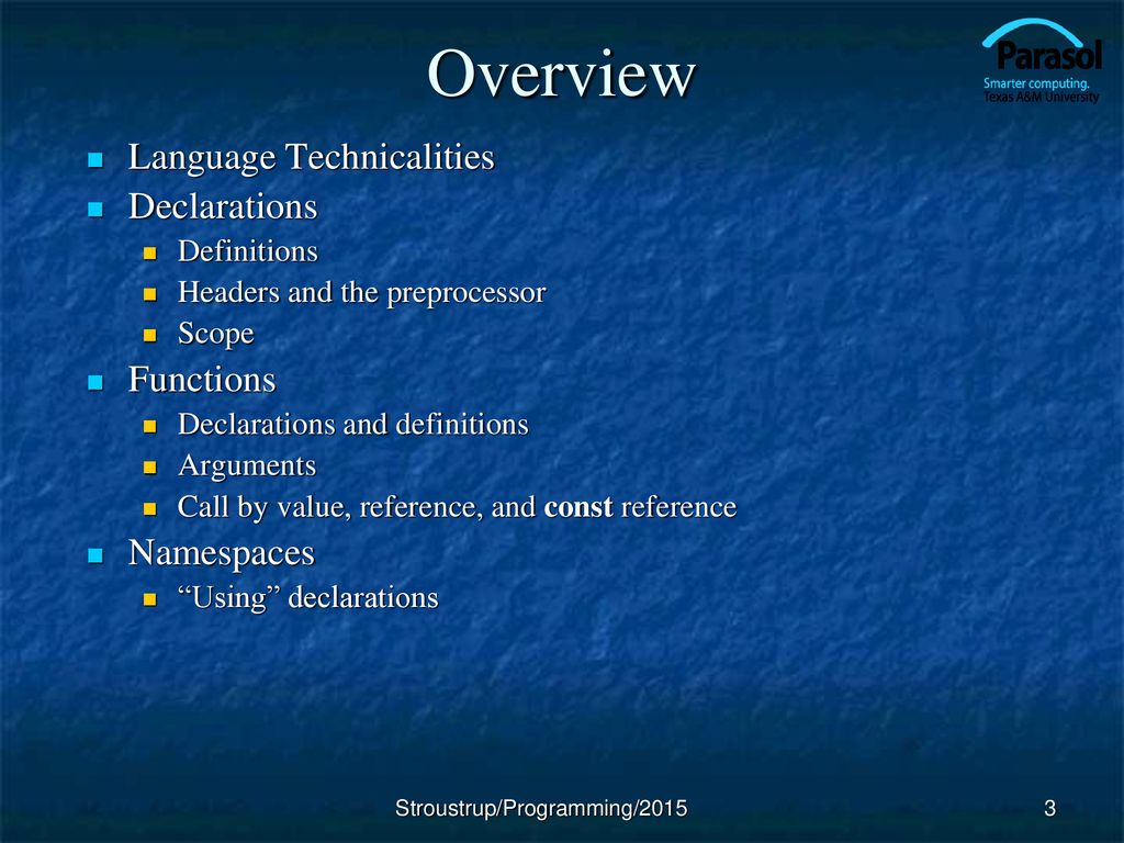 Chapter 8 Technicalities: Functions, etc. - ppt download