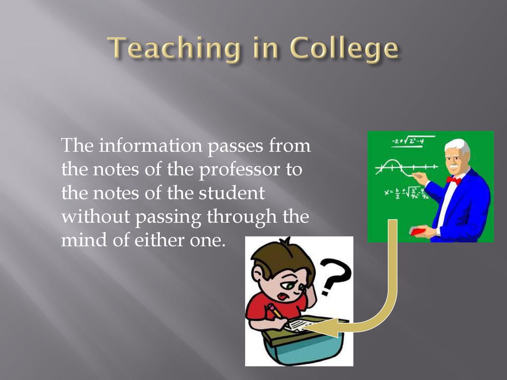 Teaching in College