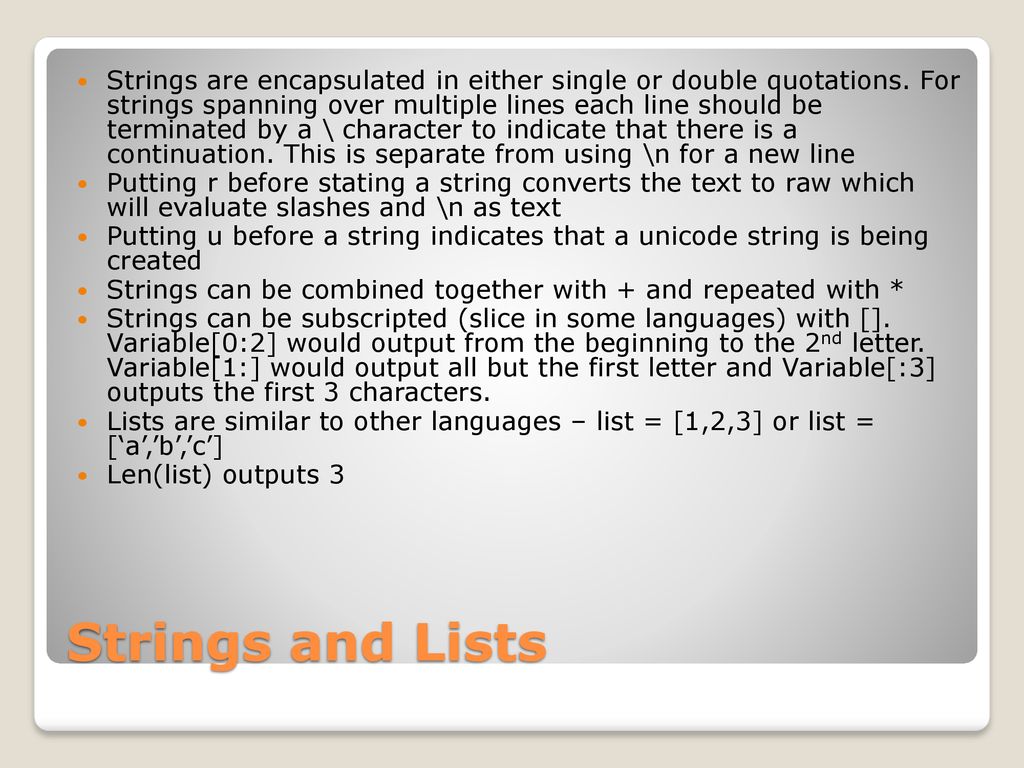 An Introduction to Python ppt download