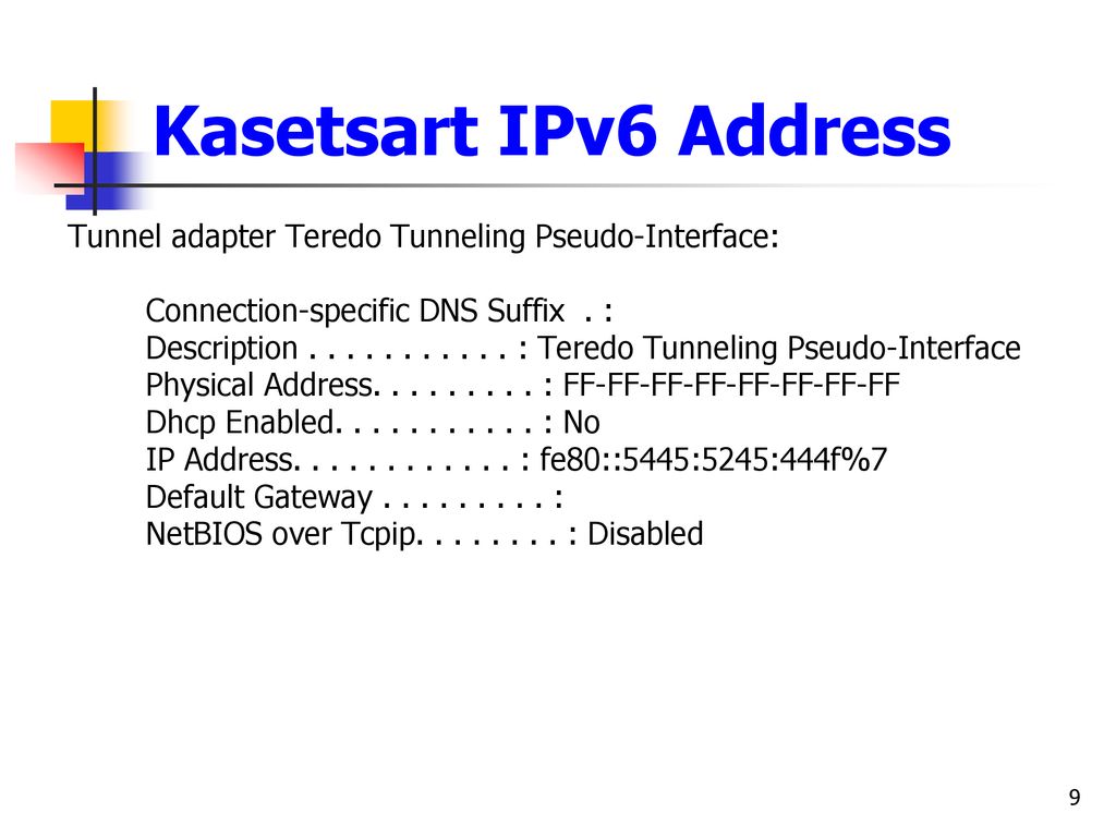 Kasetsart ipv6 asso prof anan phonphoem ph d