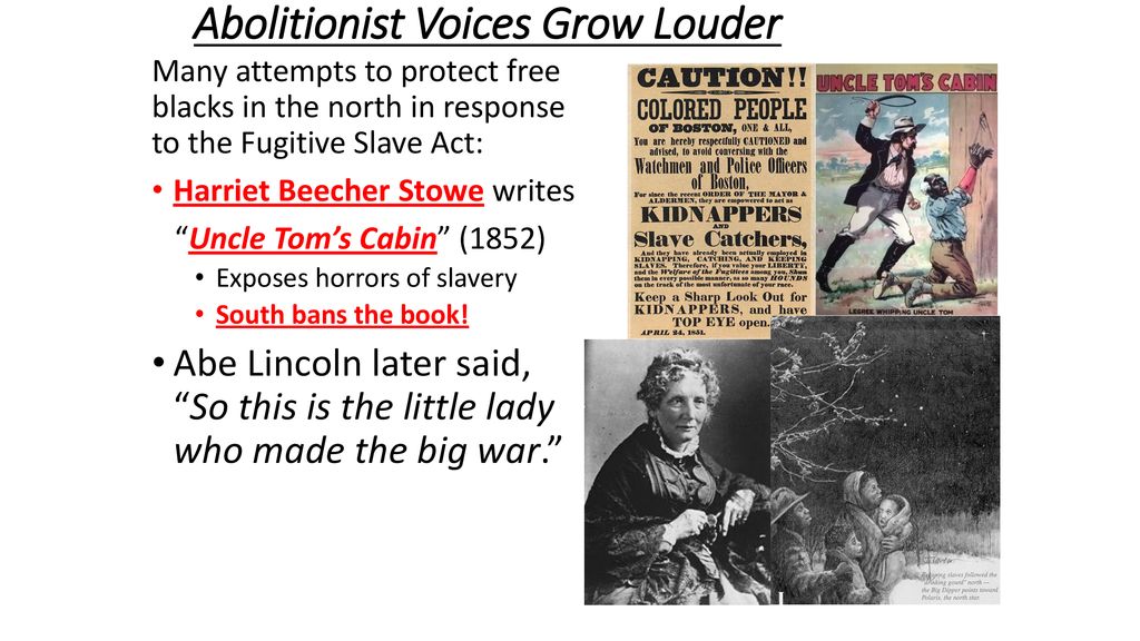 Abolitionist Voices Grow Louder