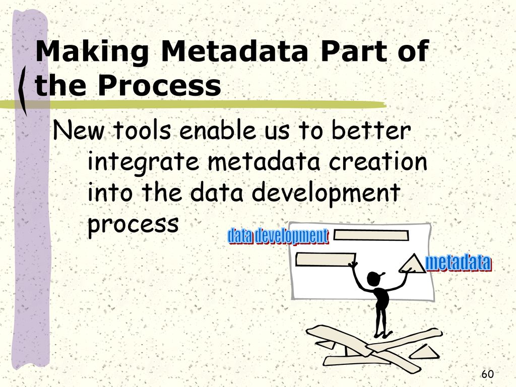 Making Metadata Part of the Process