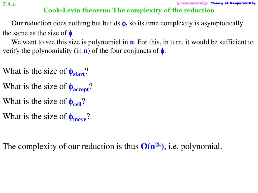 Theory Of Computability - Ppt Download