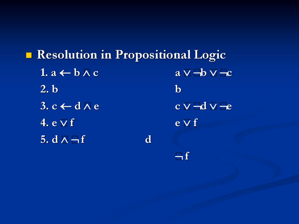 Propositional Approaches To First Order Theorem Proving Ppt Download