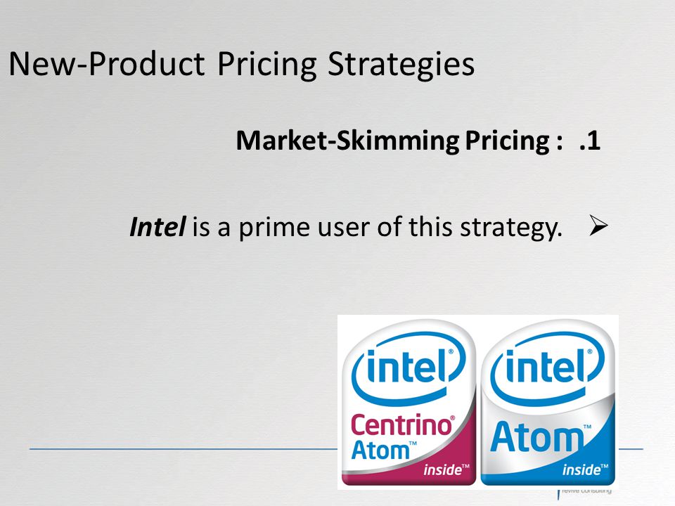 New-Product Pricing Strategies