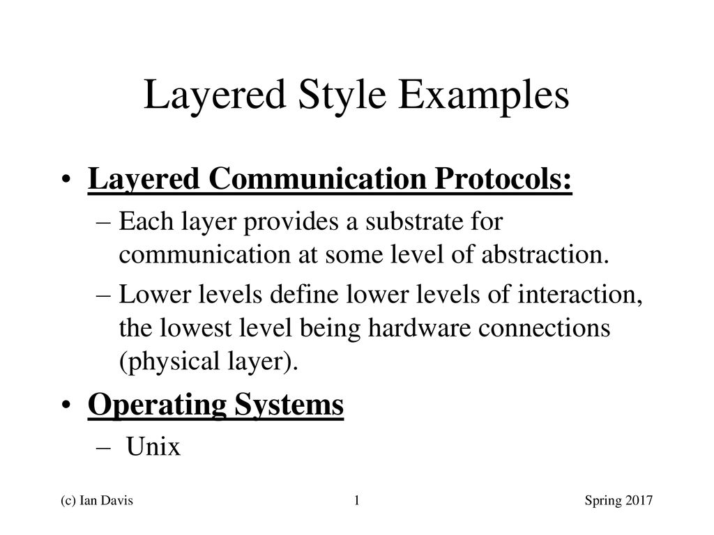 Layered style examples ppt download