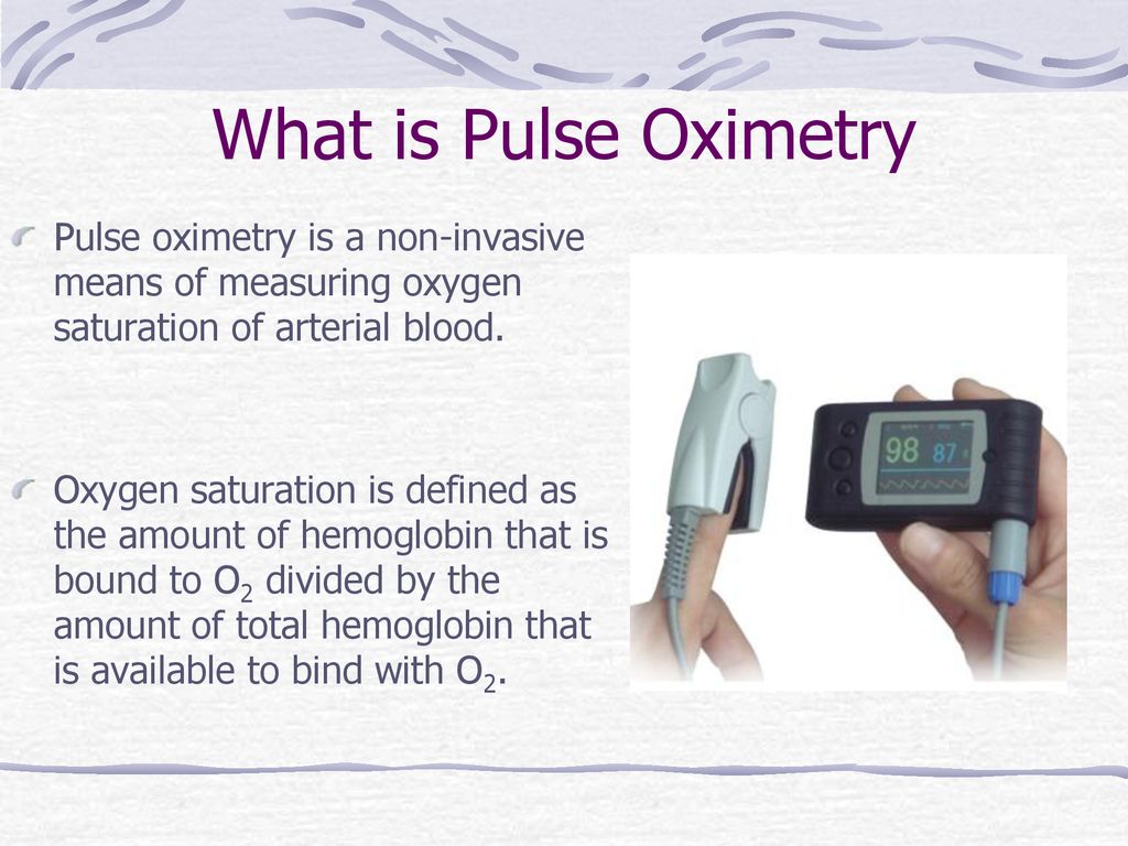 Pulse Oximetry. - ppt download