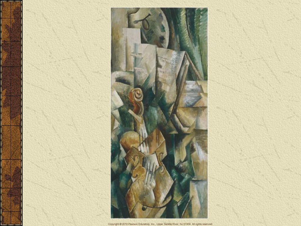 Georges Braque, Violin and Palette (Violon et Palette), 1909–1910.