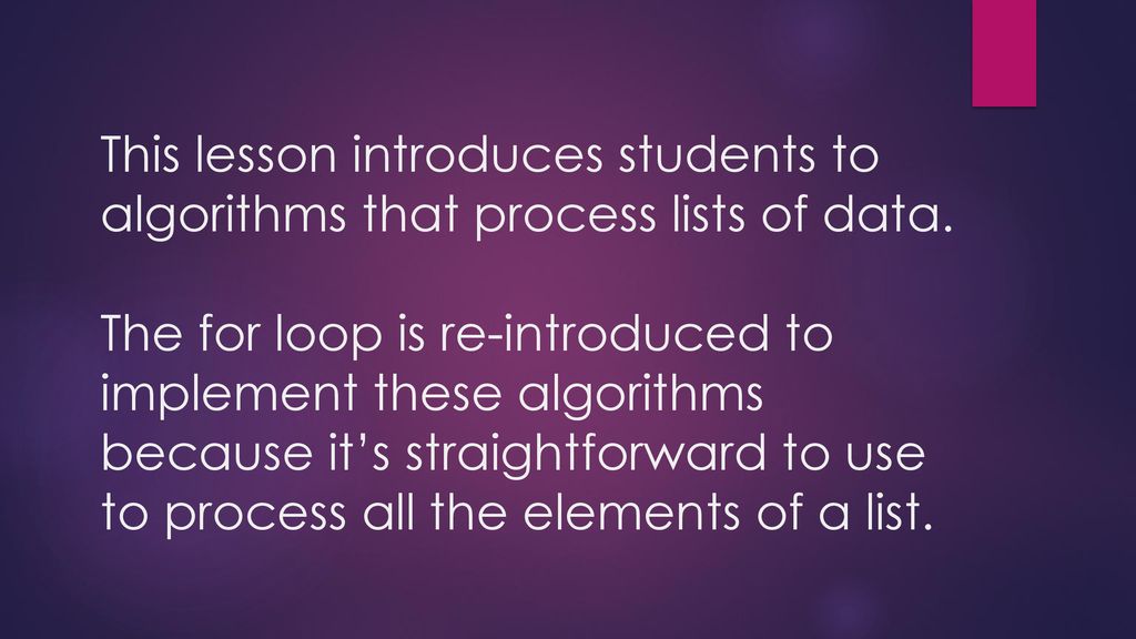 Lesson 15: Processing Arrays - ppt download