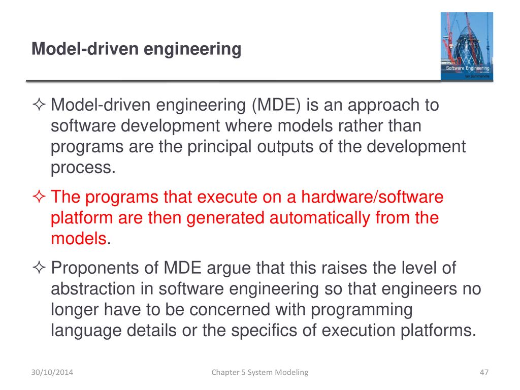 Chapter 5 – System Modeling - ppt download