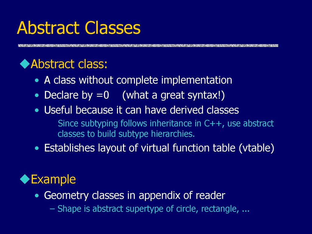 CS 242 C++ John Mitchell. - ppt download