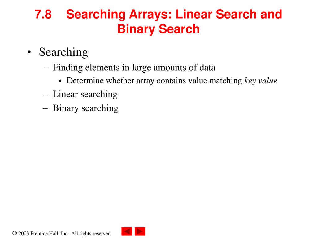 Chapter 7 - Arrays Outline 7.1 Introduction 7.2 Arrays 7.3 Declaring ...