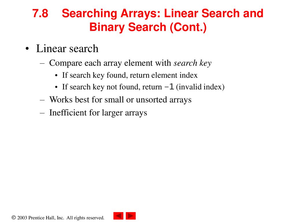 Chapter 7 - Arrays Outline 7.1 Introduction 7.2 Arrays 7.3 Declaring ...
