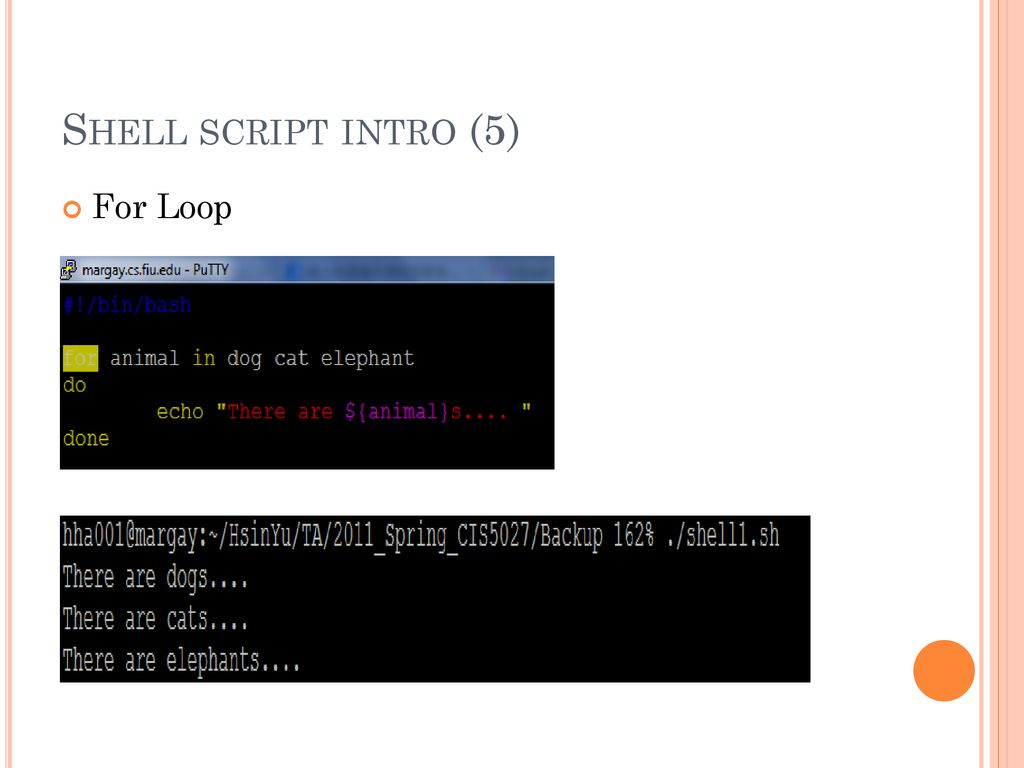 Tutorial of Unix Command & shell scriptS ppt download