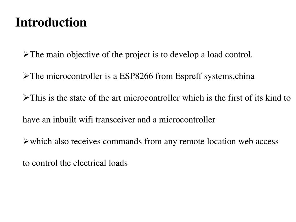 Iot Based Home Automation Over The Cloud Ppt Download