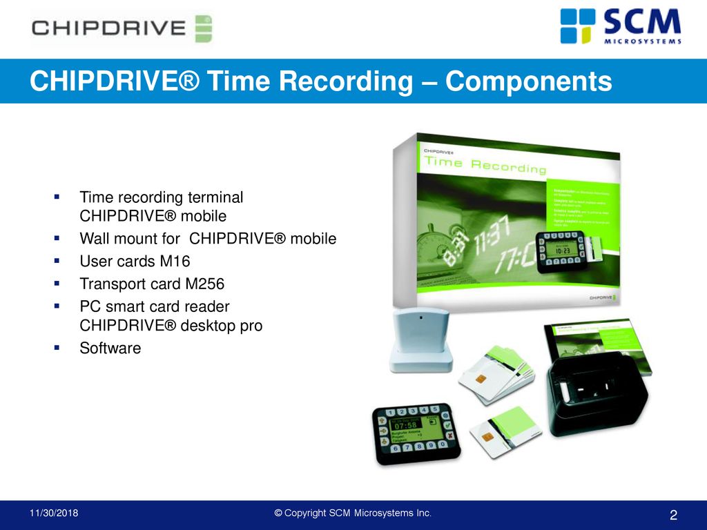 CHIPDRIVE® Time Recording - ppt download