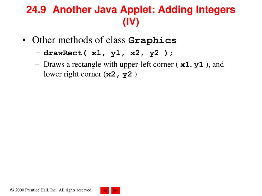 Chapter 24 - Introduction to Java Applications and Applets - ppt download
