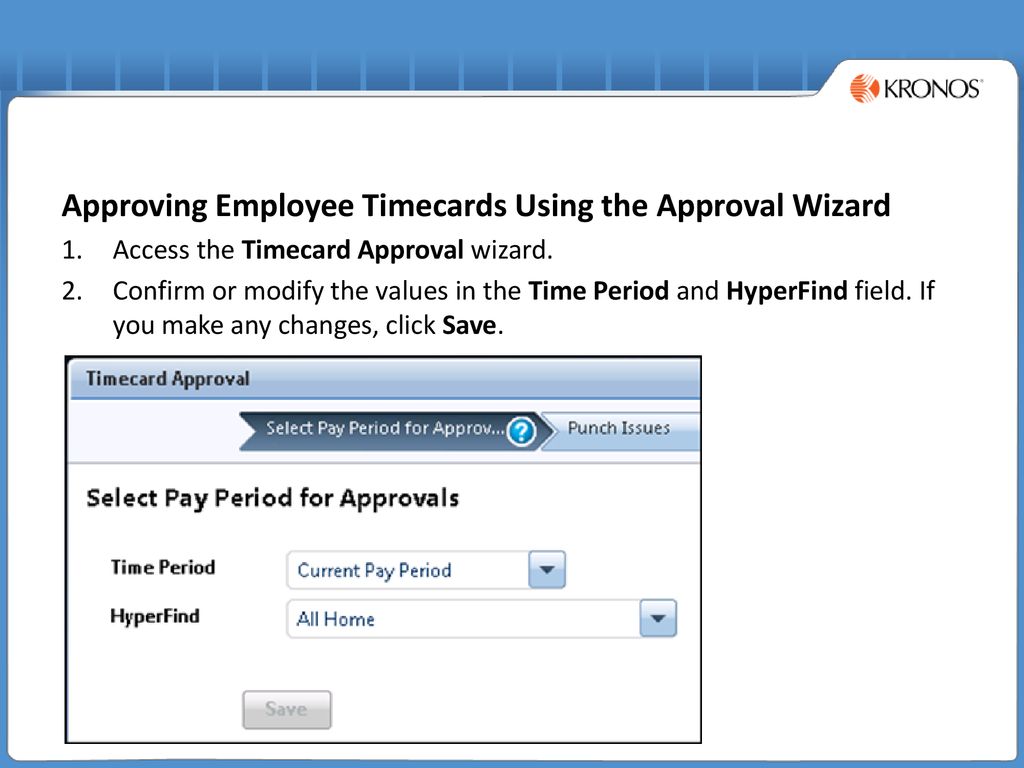 Workforce Timekeeper 8.0 TTT - ppt download