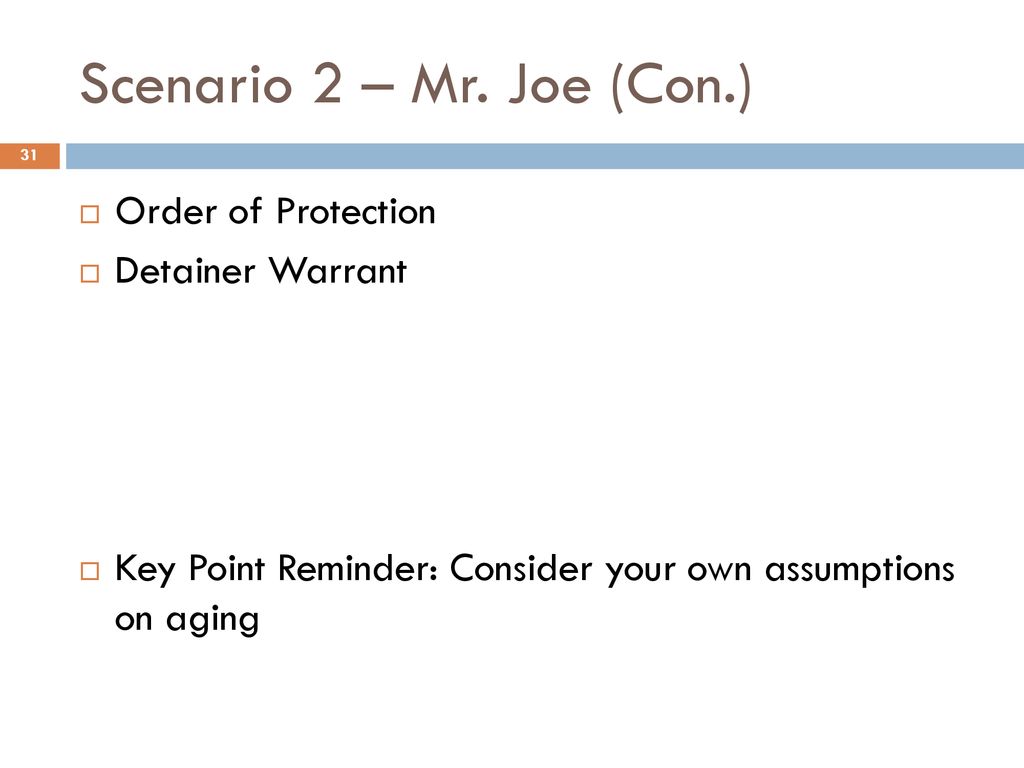 Elder Justice How to identify, report, and respond to elder abuse