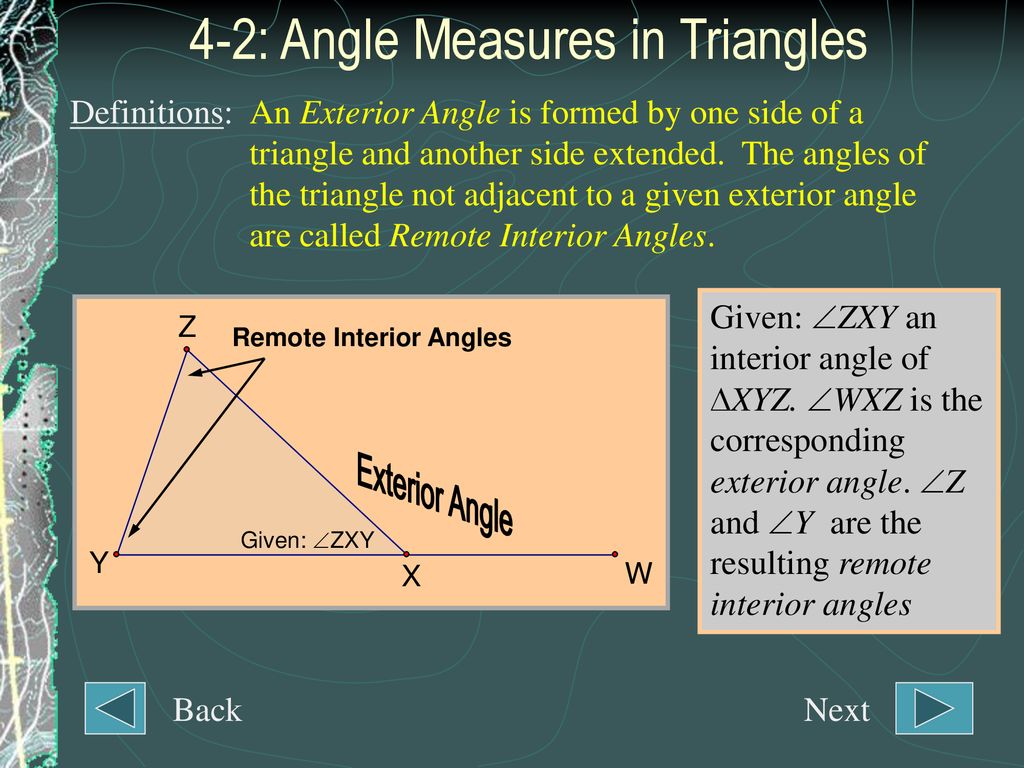 Congruent Triangles 4 1 Classifying Triangles Ppt Download
