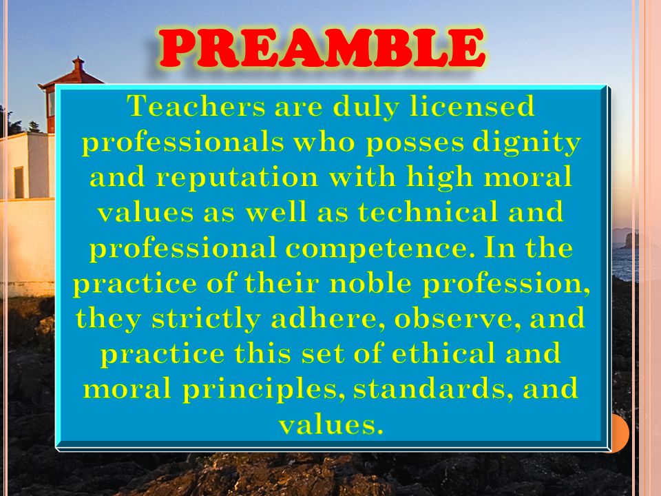 Code Of Ethics For Professional Teachers Ppt Video Online Download