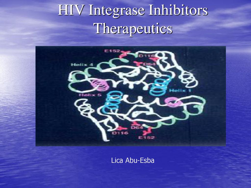 HIV Integrase Inhibitors Therapeutics
