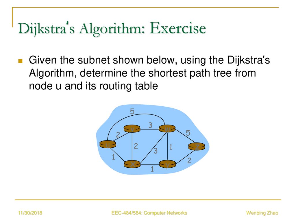 EEC-484/584 Computer Networks - ppt download
