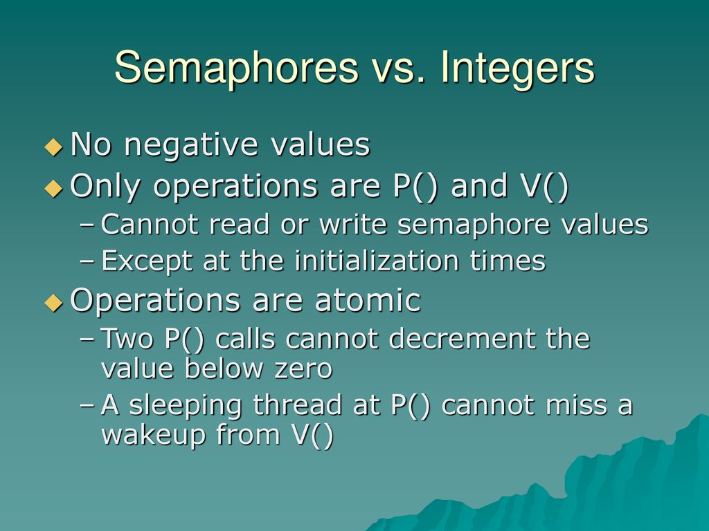 Semaphores and Bounded Buffer - ppt download