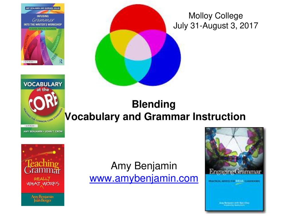 Vocabulary and Grammar Instruction