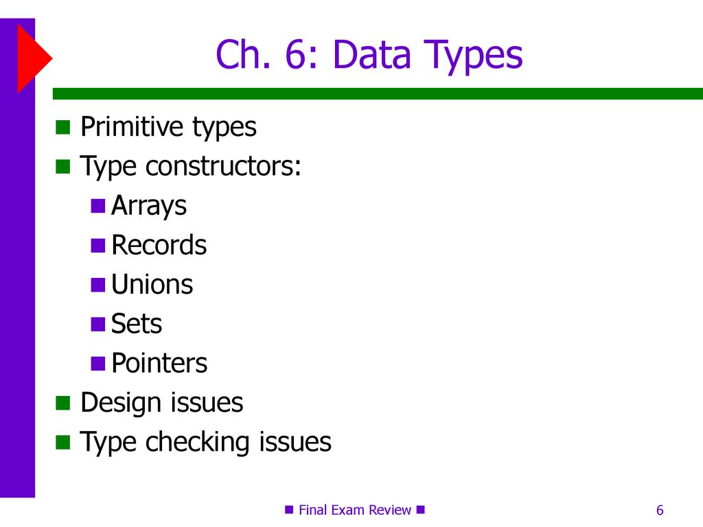 Final Review In Text: Chapters 1-3, 5-10, 12, ppt download