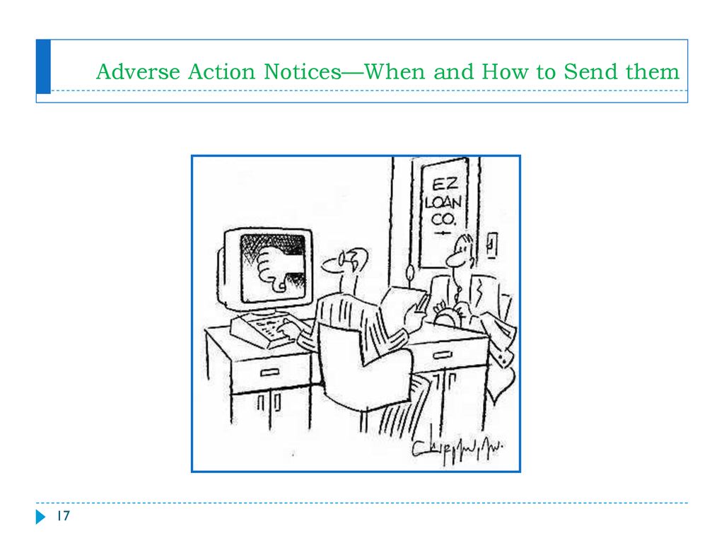 Adverse Action Policy, Procedure And Form - Ppt Download