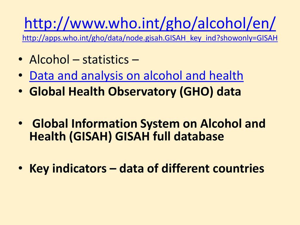 who. int/gho/alcohol/en/   who