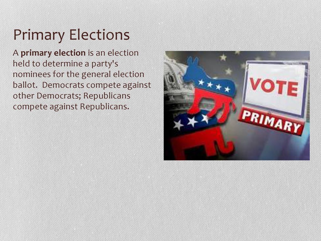 Election Fundamentals - Ppt Download