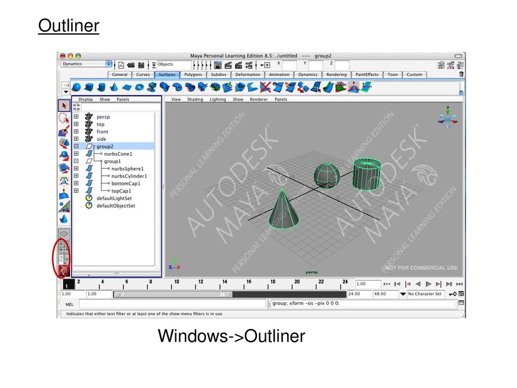 MEL Interface with Maya. - ppt download