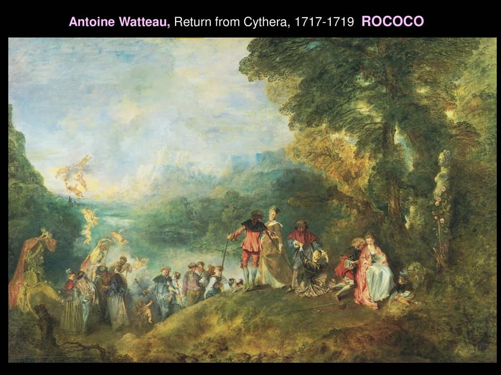 Antoine Watteau, Return from Cythera, ROCOCO