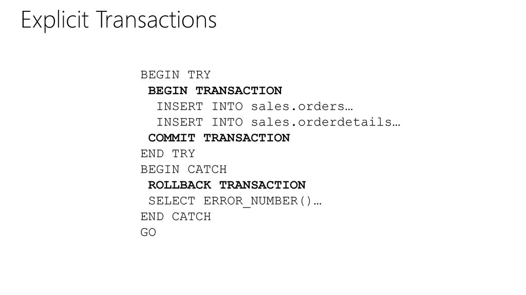  transactions ppt download