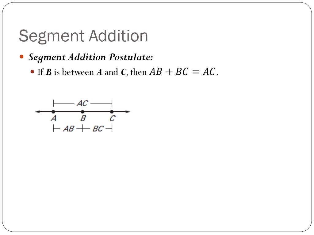 Segments, Rays, and Distance - ppt download