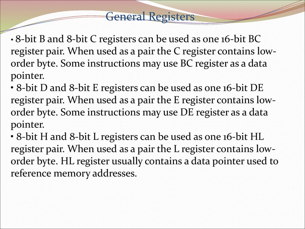 General Registers