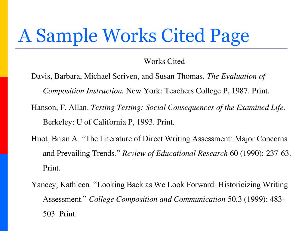 Documentation in mla format ppt download