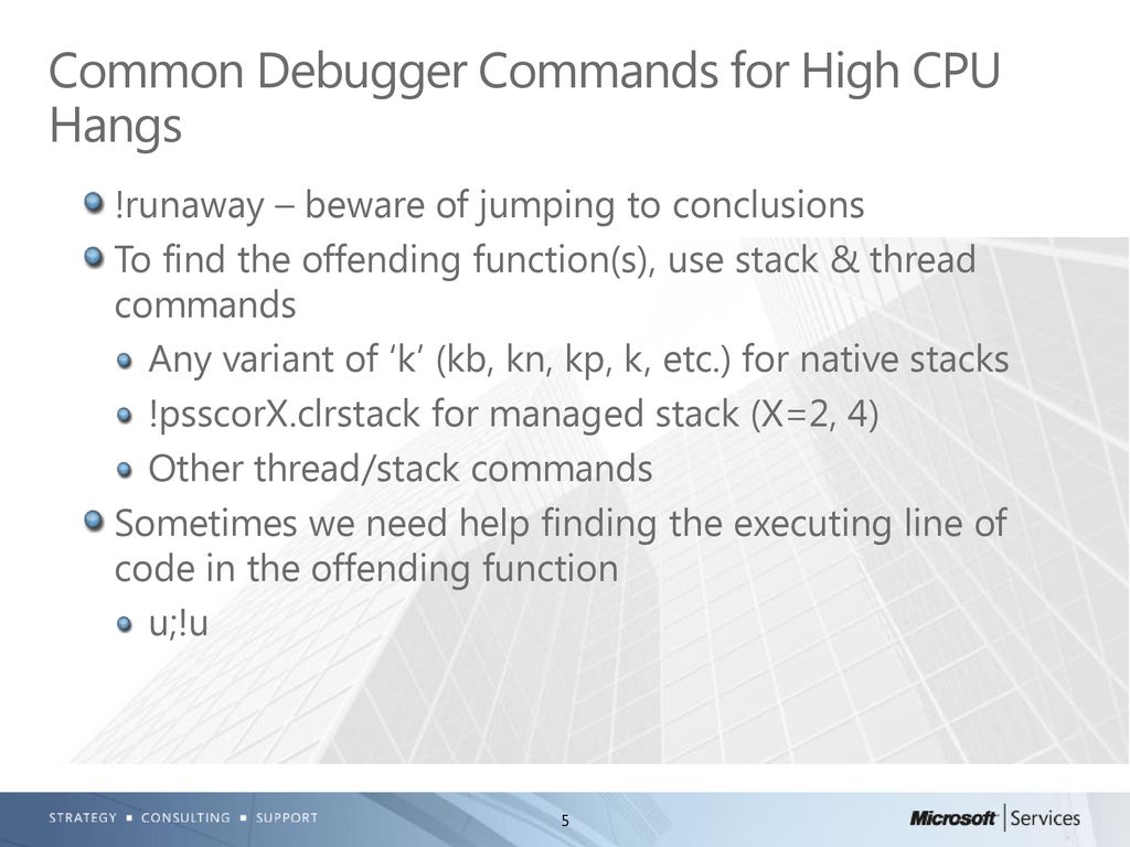 .NET Debugging for the Production Environment - ppt download
