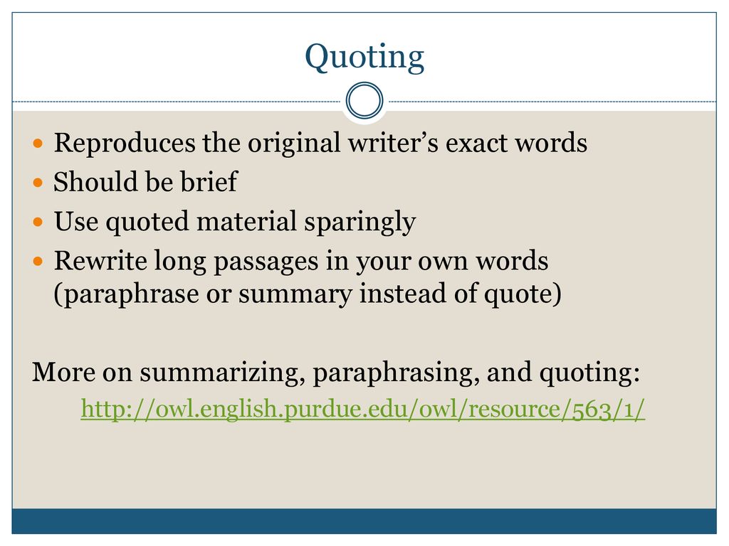 Citing sources in research writing ppt download