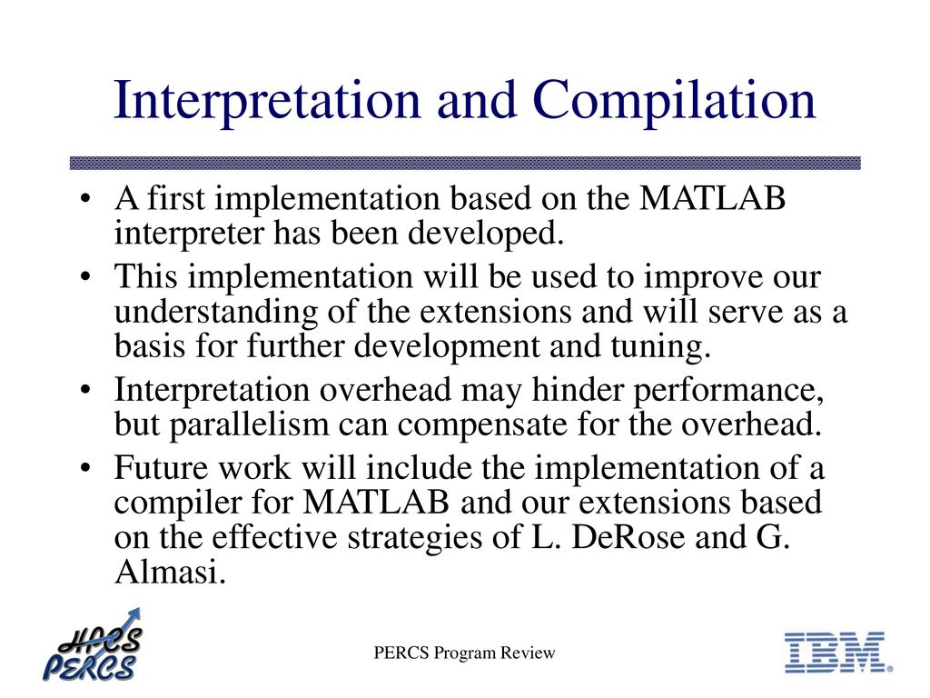 MATLAB HPCS Extensions - ppt download