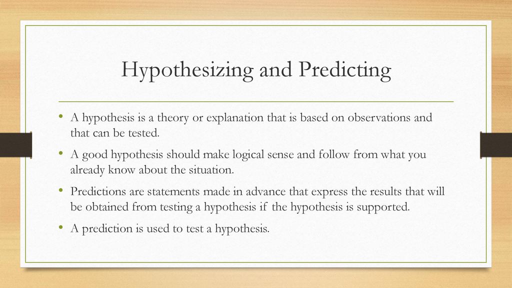 The Scientific Method. - ppt download