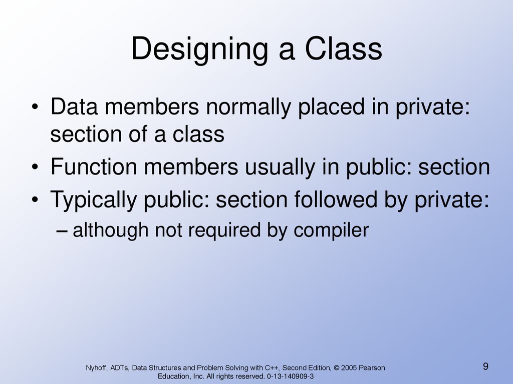 More about oop and adts classes ppt download