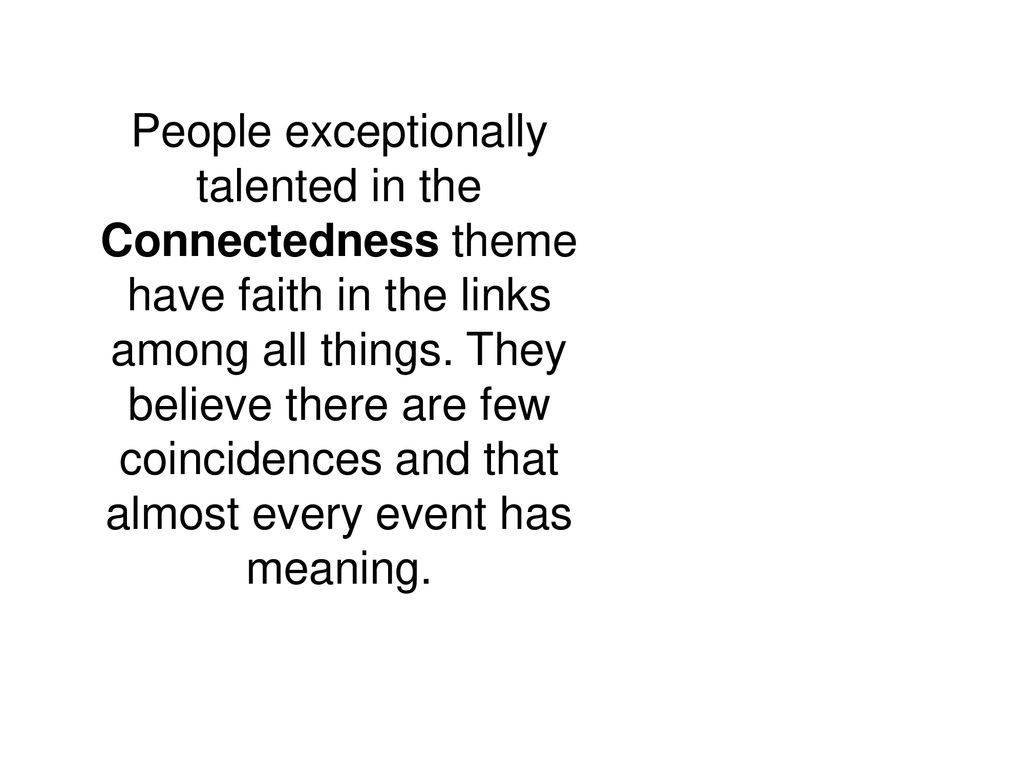 Connectedness. ppt download
