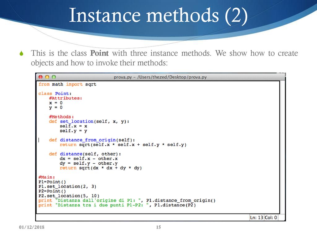 Programmazione ad alto livello con Python - ppt download