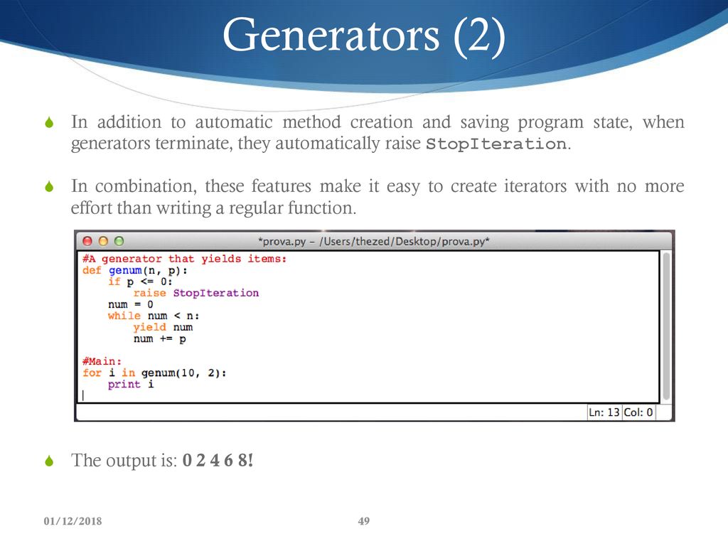 Programmazione ad alto livello con Python - ppt download