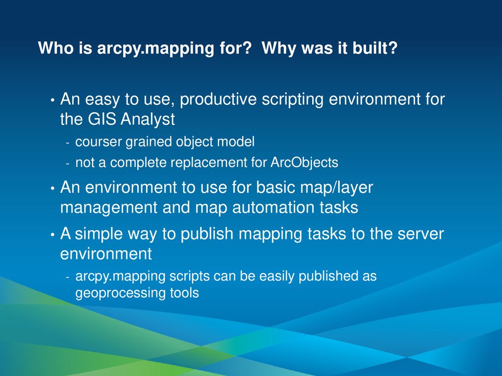 Python map automation introduction to arcpy mapping ppt download